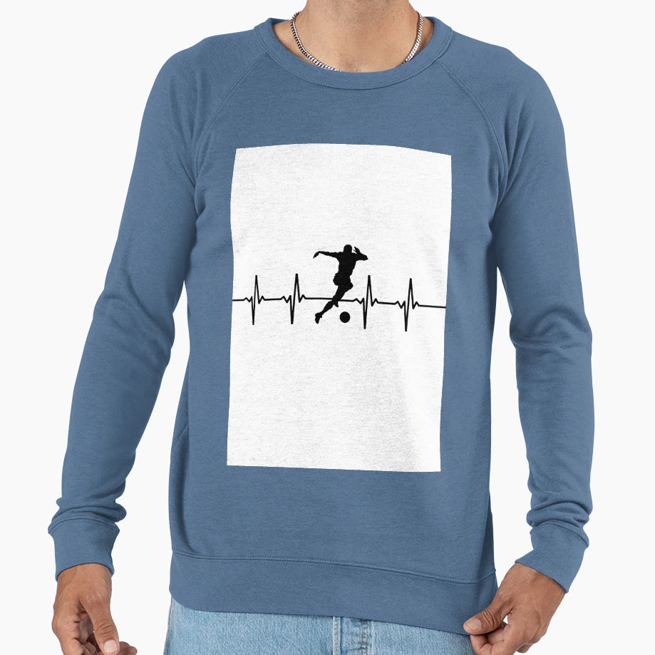 Soccer Sweatshirt - Custom Art Print Men Women - T-Shirt, Sweatshirt, Hoodie