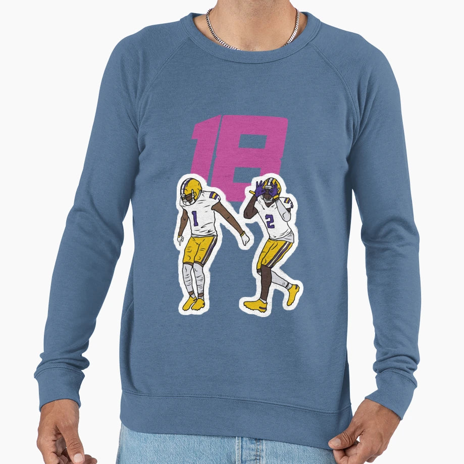 Griddy Duo Sweatshirt - Aesthetic Graphic Men Women - T-Shirt, Sweatshirt, Hoodie