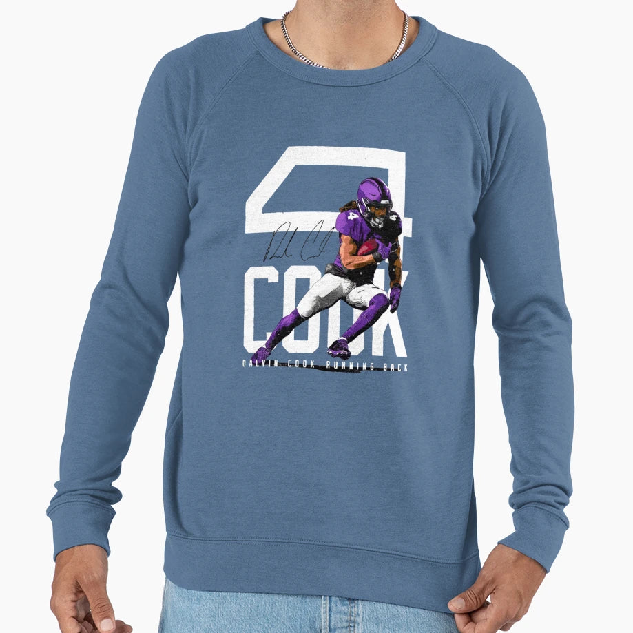 Dalvin Cook Sweatshirt - Aesthetic Graphic Men Women - T-Shirt, Sweatshirt, Hoodie
