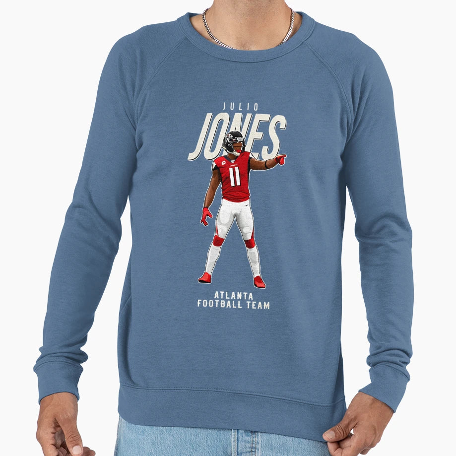 Julio Jones 11 Atlanta Football Sweatshirt - Minimalist Print Men Women - T-Shirt, Sweatshirt, Hoodie