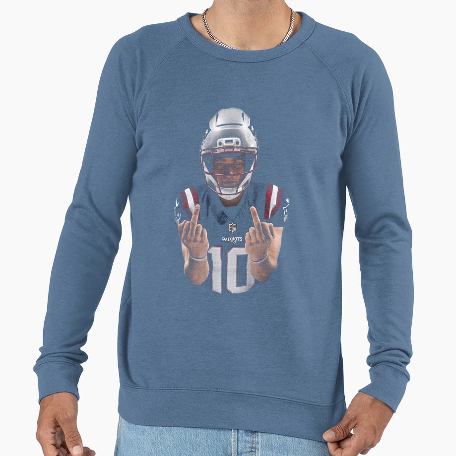 Drake Maye Nfl Player Sweatshirt - Aesthetic Graphic Men Women - T-Shirt, Sweatshirt, Hoodie