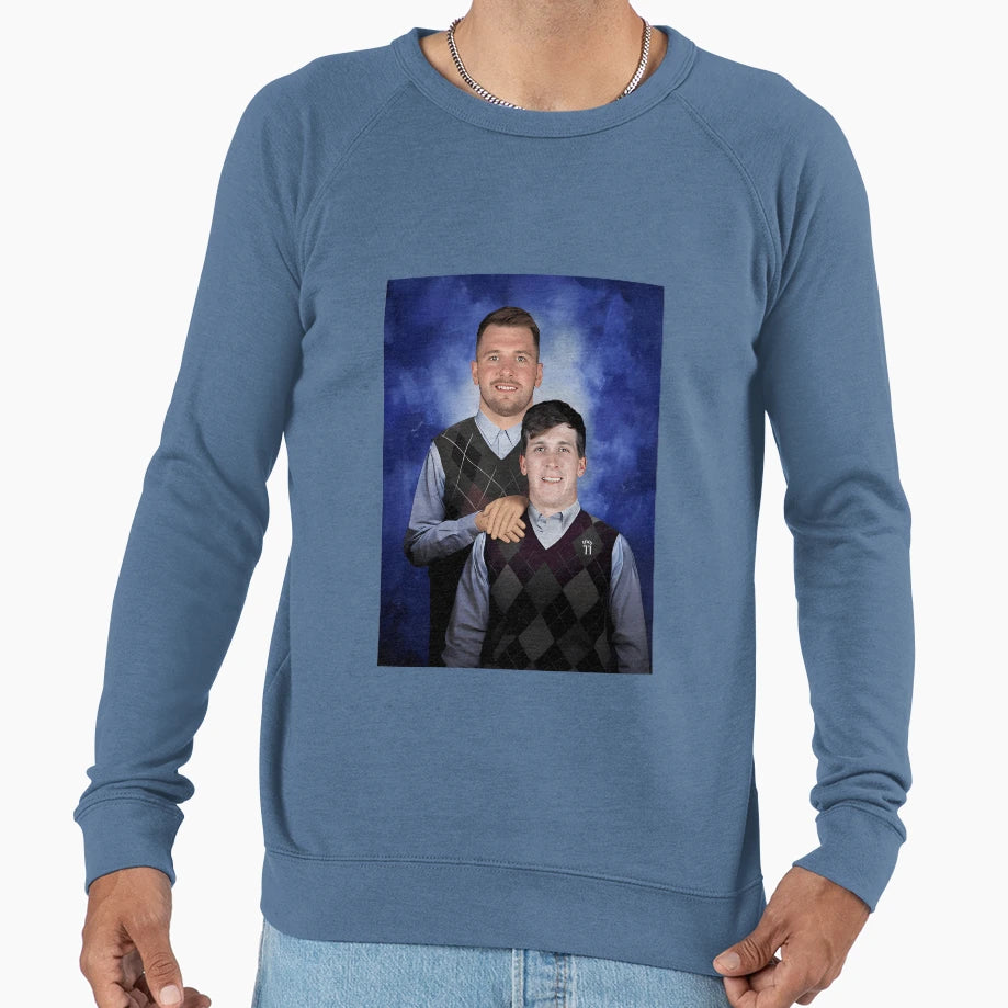 Austin Reaves Luka Doncic Step Sweatshirt - Minimalist Print Men Women - T-Shirt, Sweatshirt, Hoodie