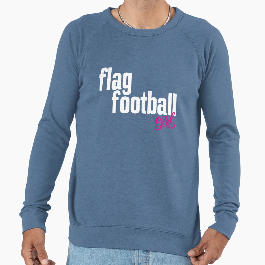 Flag Football Sweatshirt - Casual Everyday Wear for Adults - T-Shirt, Sweatshirt, Hoodie