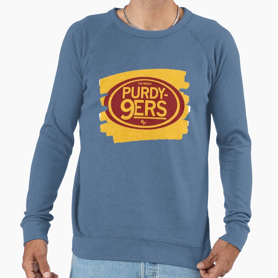 Brock Sport Purdy 9Ers Sweatshirt - Fun Novelty Design Men Women - T-Shirt, Sweatshirt, Hoodie