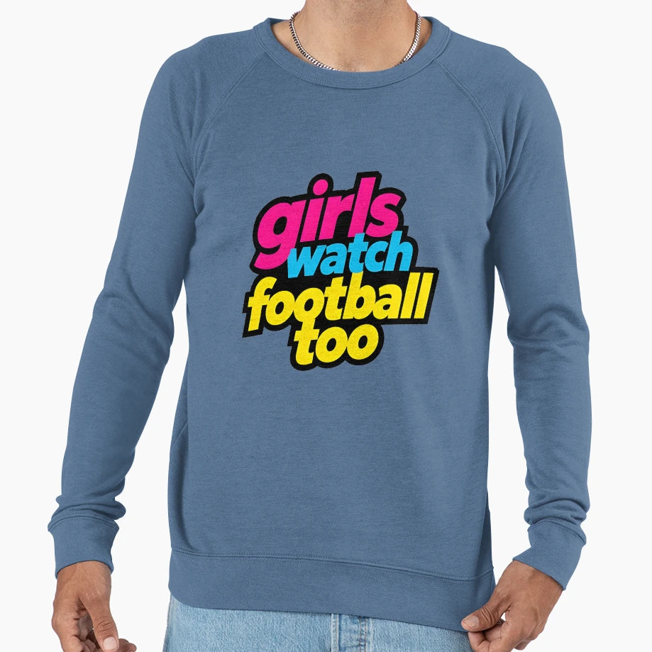 Football Theme Sweatshirt - Novelty Apparel Men Women - T-Shirt, Sweatshirt, Hoodie