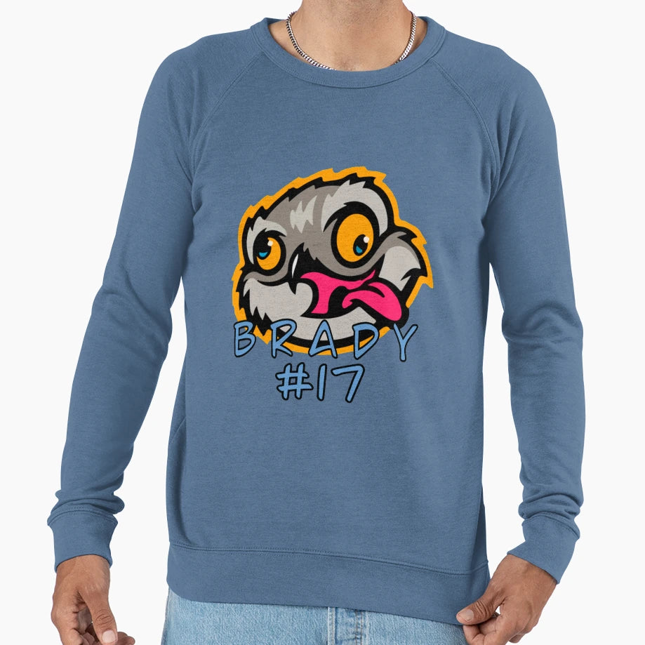 Locos Brady 17 Sweatshirt - Trendy Graphic for Adults - T-Shirt, Sweatshirt, Hoodie