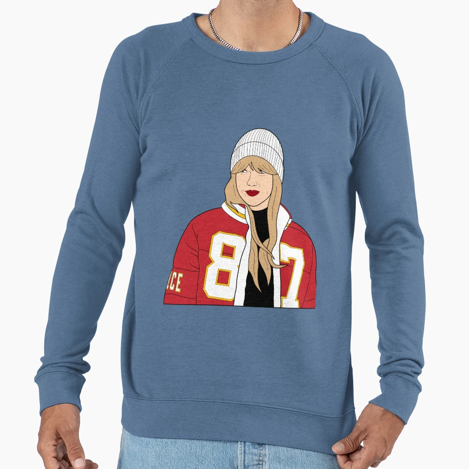Taylor Chiefs Sweatshirt - Aesthetic Graphic Men Women - T-Shirt, Sweatshirt, Hoodie