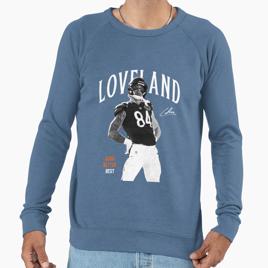 Colston Loveland Football Chicago Good Sweatshirt - Novelty Apparel Unisex - T-Shirt, Sweatshirt, Hoodie