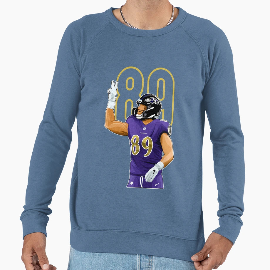 Mark Andrews Baltimore 89 Number Sweatshirt - Custom Art Print Unisex - T-Shirt, Sweatshirt, Hoodie