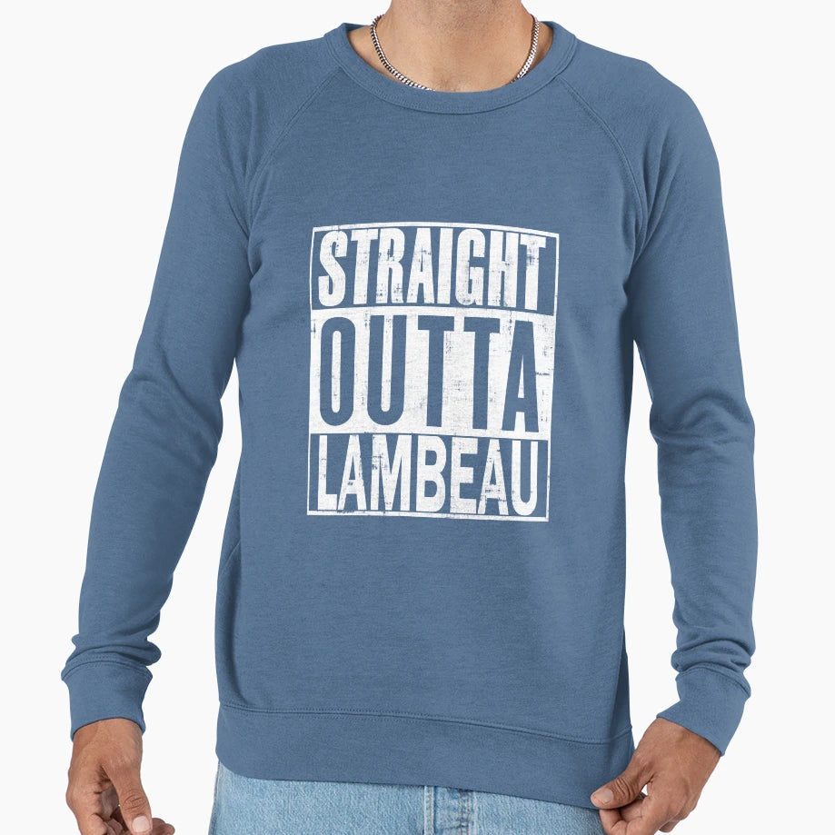 Straight Outta Lambeau Sweatshirt - Trendy Graphic Men Women - T-Shirt, Sweatshirt, Hoodie