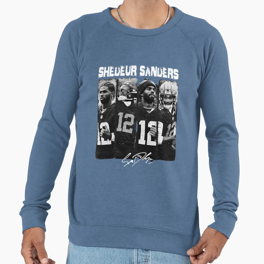 Shedeur Sanders Shedeur Sanders Sweatshirt - Graphic Print Unisex - T-Shirt, Sweatshirt, Hoodie