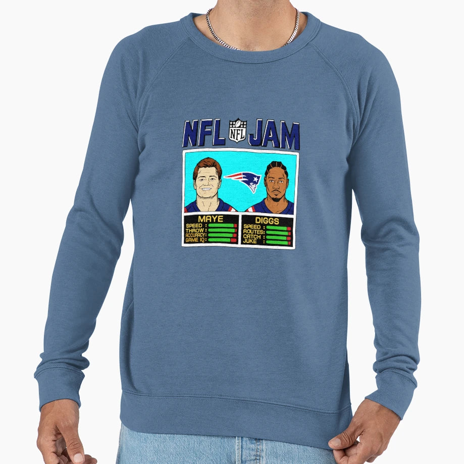 New England Patriots Drake Maye SD Sweatshirt - Trendy Graphic Men Women - T-Shirt, Sweatshirt, Hoodie