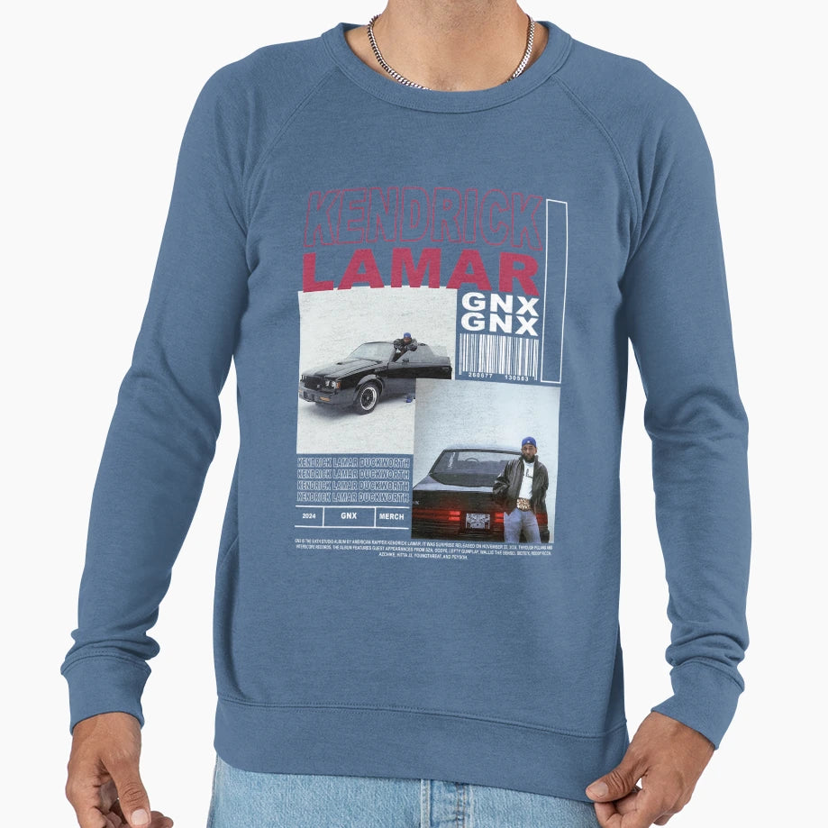 Kendrick Lamar Gnx Album Sweatshirt - Novelty Apparel Men Women - T-Shirt, Sweatshirt, Hoodie