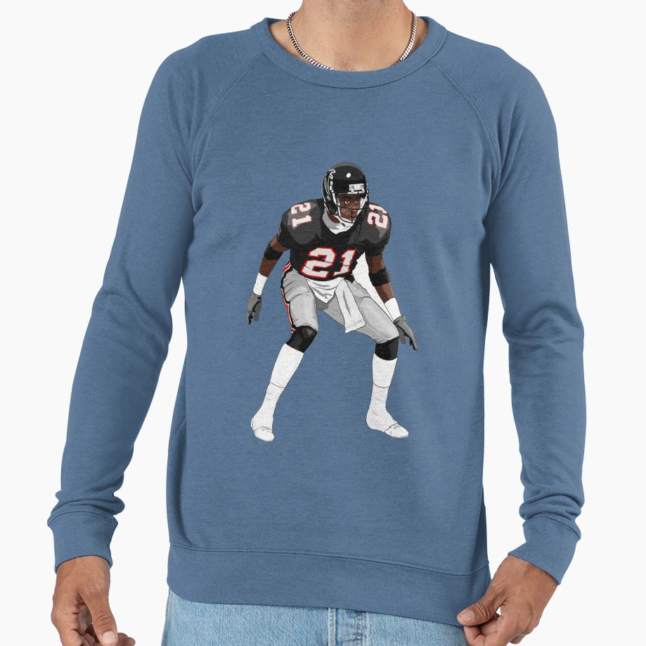 Deion Sanders Sweatshirt - Casual Everyday Wear for Adults - T-Shirt, Sweatshirt, Hoodie