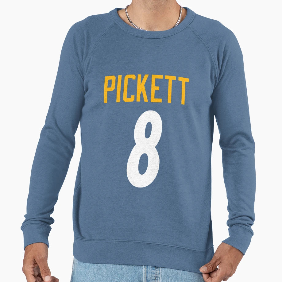 Kenny Pickett Jersey 8 Sweatshirt - Unique Graphic Unisex - T-Shirt, Sweatshirt, Hoodie