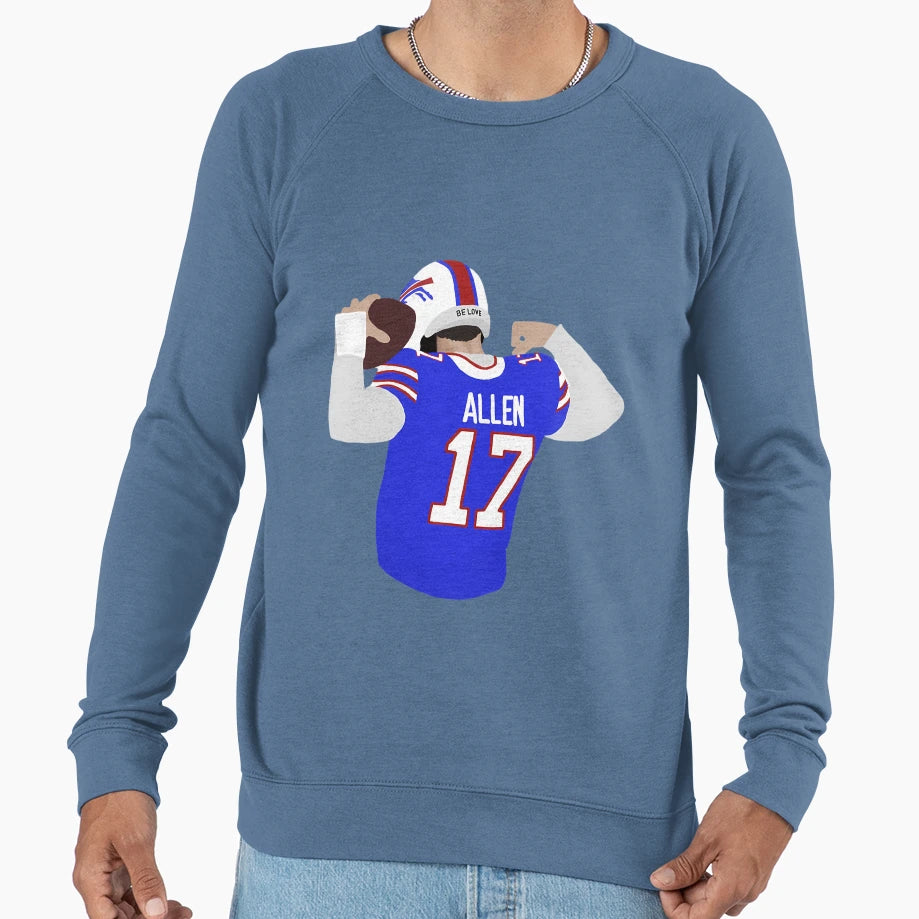 Josh Flex Funny Buffalo Bills Sports Sweatshirt - Trendy Graphic Men Women - T-Shirt, Sweatshirt, Hoodie