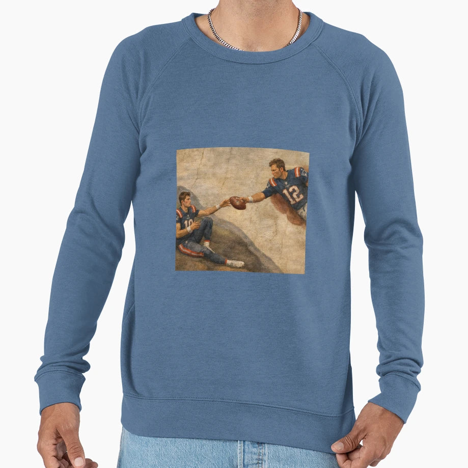 Creation Adam Tom Drake Fan Parody Funny Sweatshirt - Graphic Print Unisex - T-Shirt, Sweatshirt, Hoodie