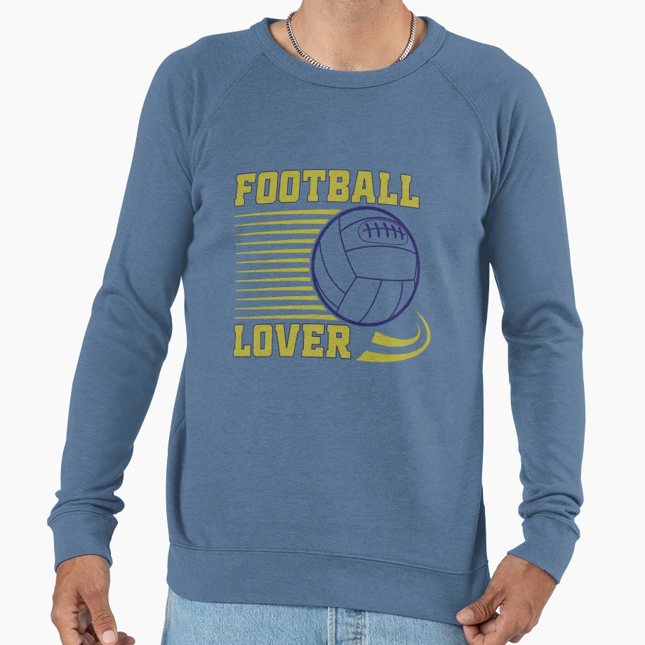 Football Lover Passion Football Sweatshirt - Minimalist Print for Adults - T-Shirt, Sweatshirt, Hoodie