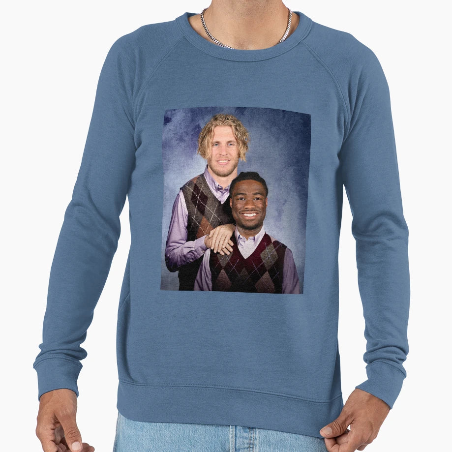 Cooper Kupp Jalen Milroe Football Sweatshirt - Trendy Graphic for Adults - T-Shirt, Sweatshirt, Hoodie