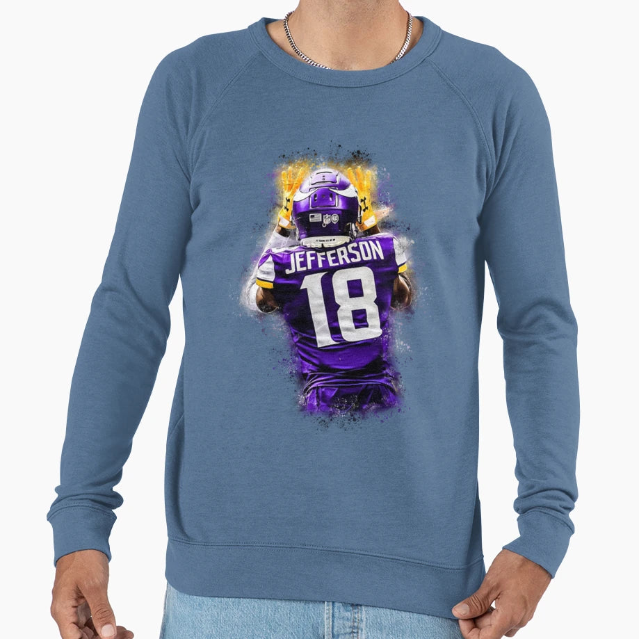 Jefferson T Sweatshirt - Minimalist Print for Adults - T-Shirt, Sweatshirt, Hoodie
