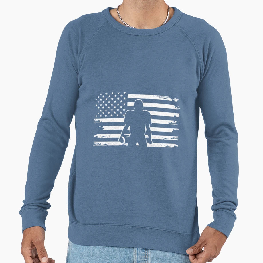 American Football Football Sweatshirt - Unique Graphic Men Women - T-Shirt, Sweatshirt, Hoodie