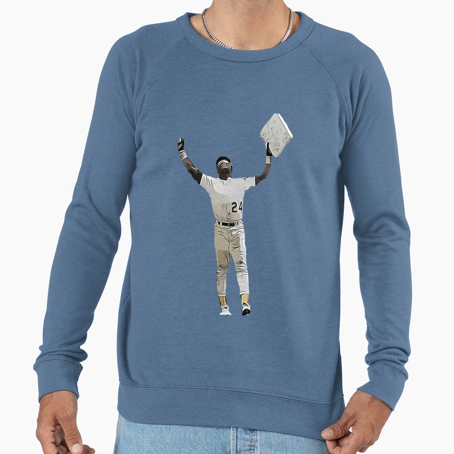 Rickey Henderson Sweatshirt - Casual Everyday Wear for Adults - T-Shirt, Sweatshirt, Hoodie