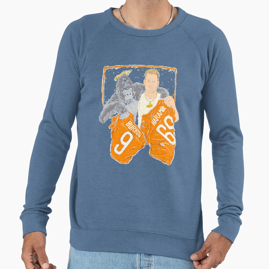 Cincinnati Jersey Swap JB And Sweatshirt - Custom Art Print for Adults - T-Shirt, Sweatshirt, Hoodie