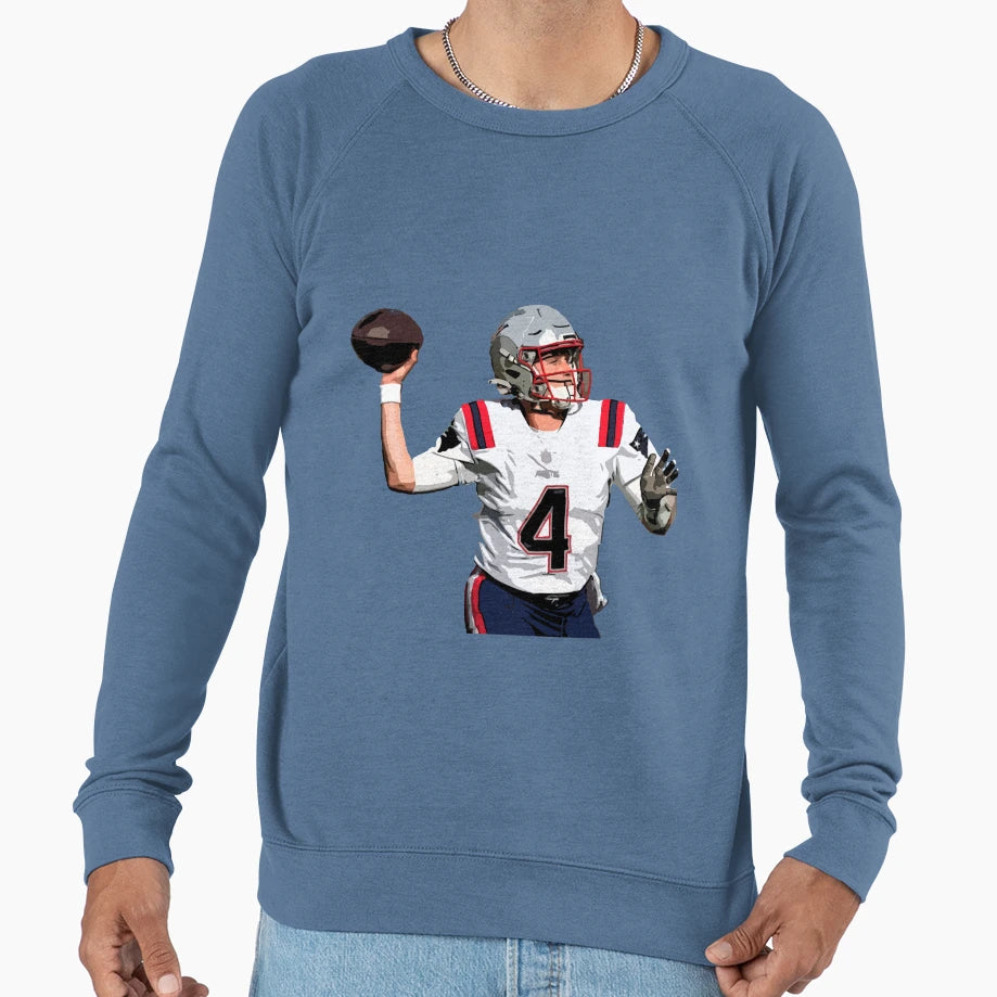 Bailey Zappe Sweatshirt - Unique Graphic for Adults - T-Shirt, Sweatshirt, Hoodie