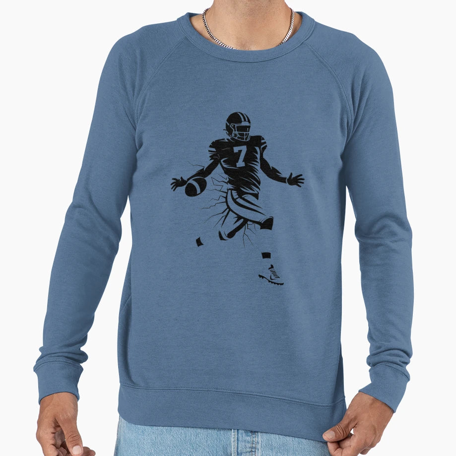 Football Number 7 My Favorite Sweatshirt - Minimalist Print Unisex - T-Shirt, Sweatshirt, Hoodie