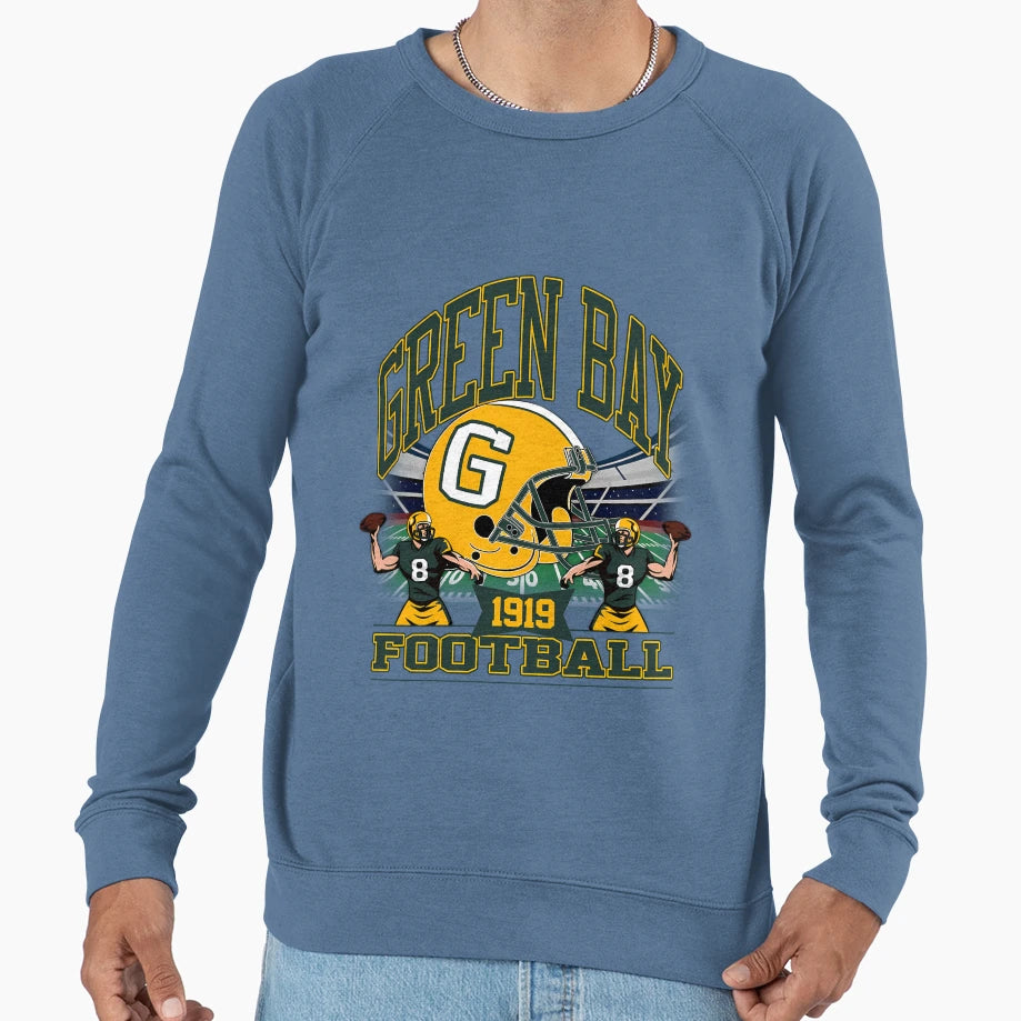 Green Bay Football Gridiron Legacy Sweatshirt - Trendy Graphic Men Women - T-Shirt, Sweatshirt, Hoodie