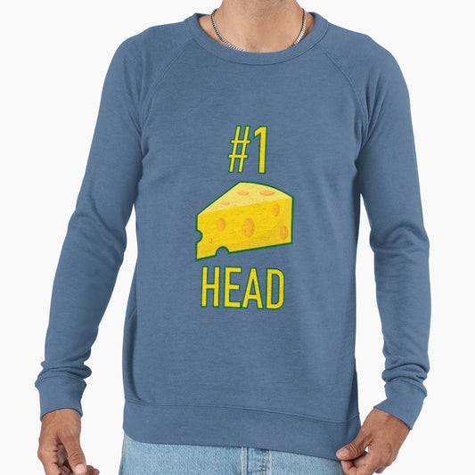 1 Cheesehead Sweatshirt - Casual Everyday Wear Men Women - T-Shirt, Sweatshirt, Hoodie