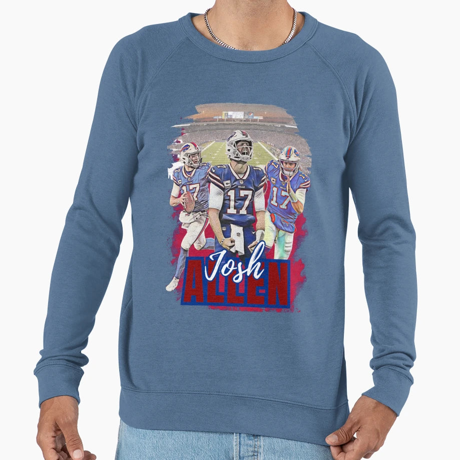 JA Buffalo Bills Nfl Football Art Sweatshirt - Trendy Graphic Unisex - T-Shirt, Sweatshirt, Hoodie