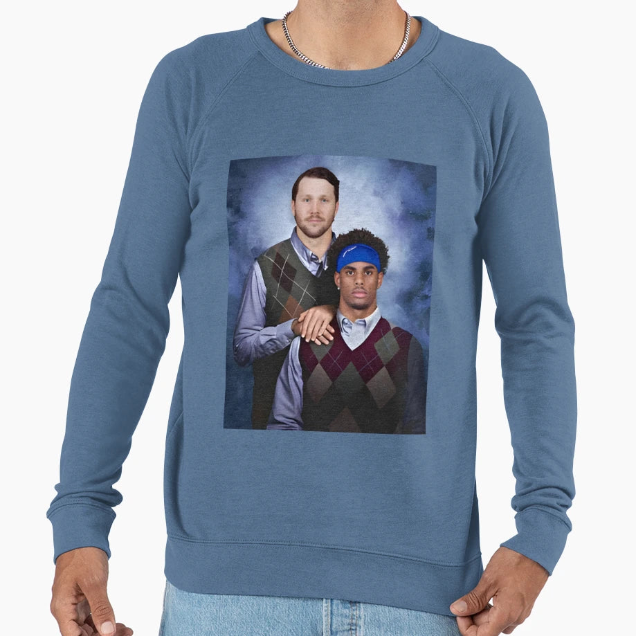 JA JA Keon Coleman Step Brothers Sweatshirt - Aesthetic Graphic Unisex - T-Shirt, Sweatshirt, Hoodie