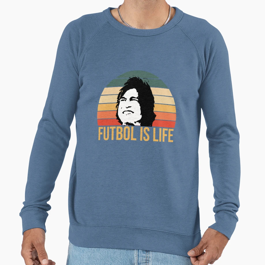 My Favorite People Futbol Is Life Sweatshirt - Minimalist Print for Adults - T-Shirt, Sweatshirt, Hoodie