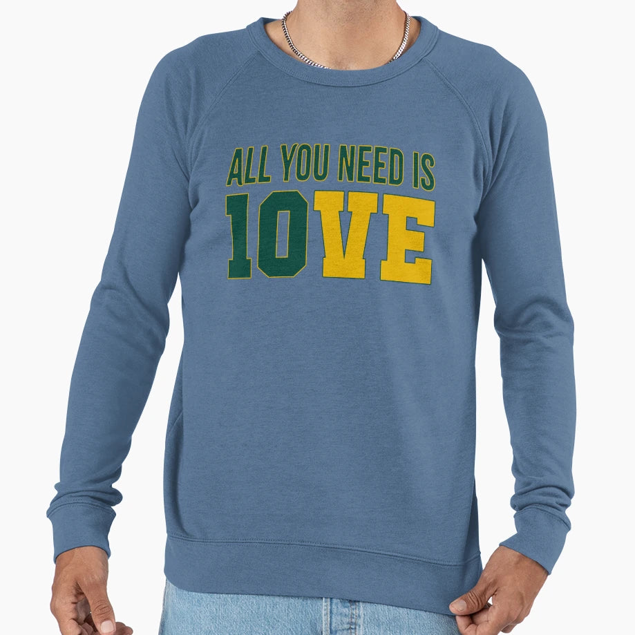 All You Need Is Love Sweatshirt - Unique Graphic for Adults - T-Shirt, Sweatshirt, Hoodie