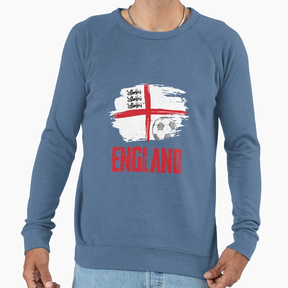 England Soccer Football Jersey Team Sweatshirt - Unique Graphic Men Women - T-Shirt, Sweatshirt, Hoodie