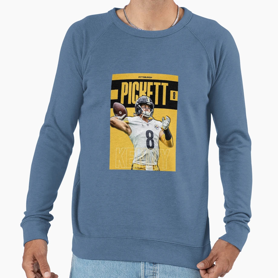 Kenny Pickett N 8 T-Shirt - Unique Graphic Men Women - T-Shirt, Sweatshirt, Hoodie
