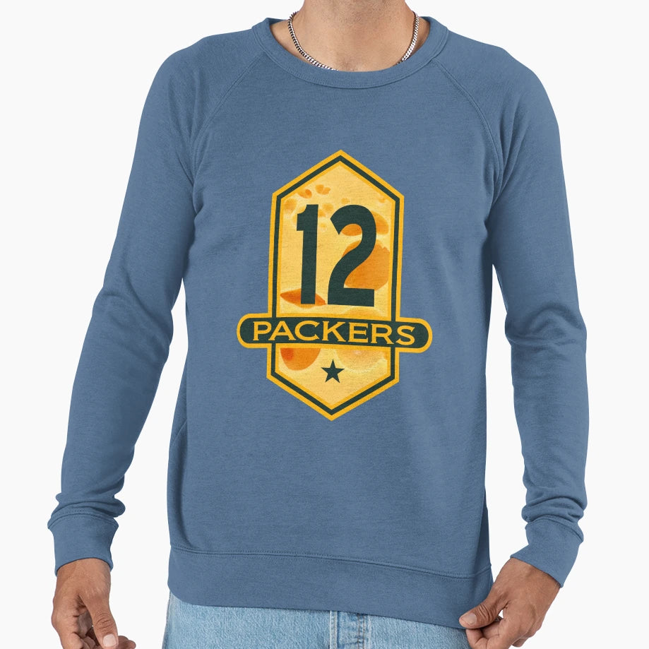 Rodgers Cheese Emblem Sweatshirt - Casual Everyday Wear Unisex - T-Shirt, Sweatshirt, Hoodie