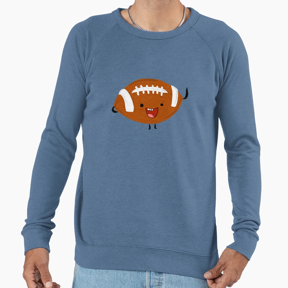 Football Sweatshirt - Graphic Print Men Women - T-Shirt, Sweatshirt, Hoodie