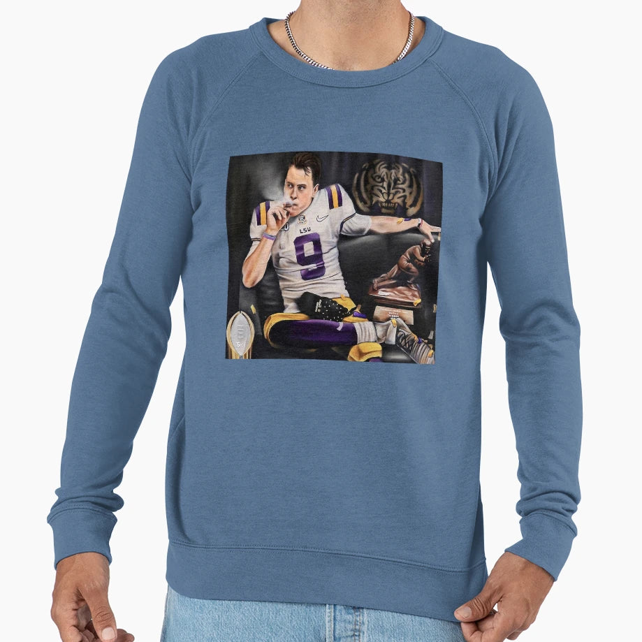 Old JB Smoking JB Smoking Sweatshirt - Custom Art Print Unisex - T-Shirt, Sweatshirt, Hoodie