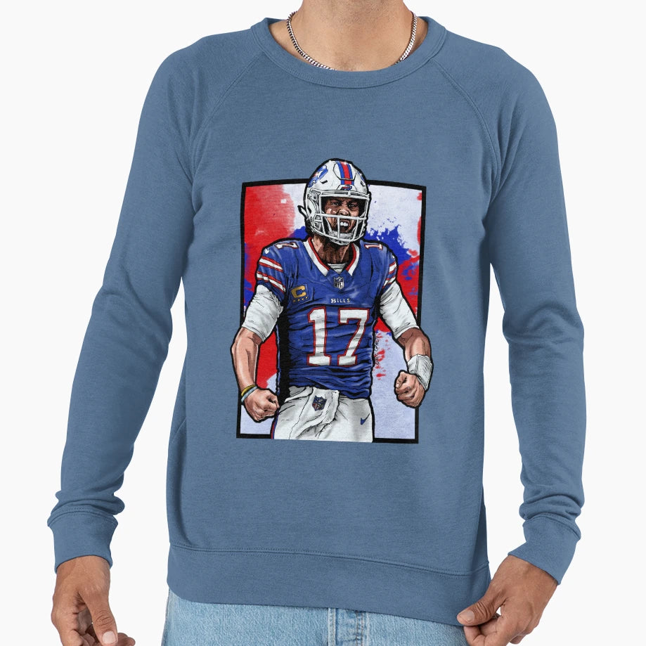 Allen Flex Sweatshirt - Minimalist Print Men Women - T-Shirt, Sweatshirt, Hoodie