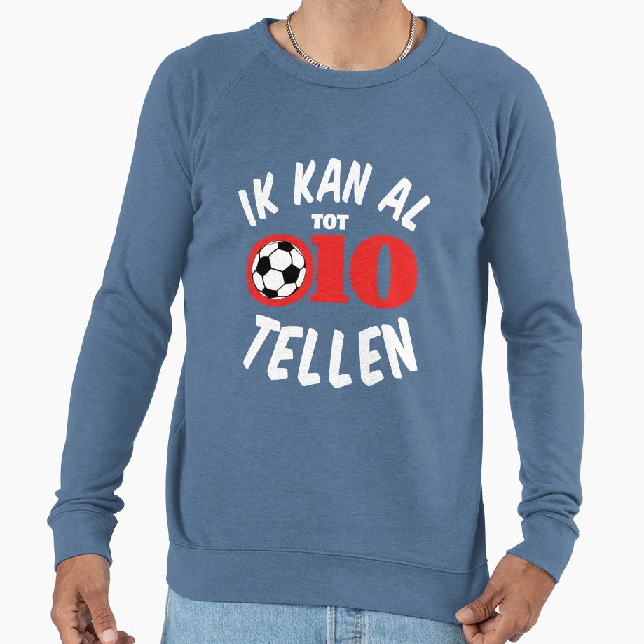 Rotterdam Ik Kan Al Tot 010 Tellen Sweatshirt - Trendy Graphic Unisex - T-Shirt, Sweatshirt, Hoodie