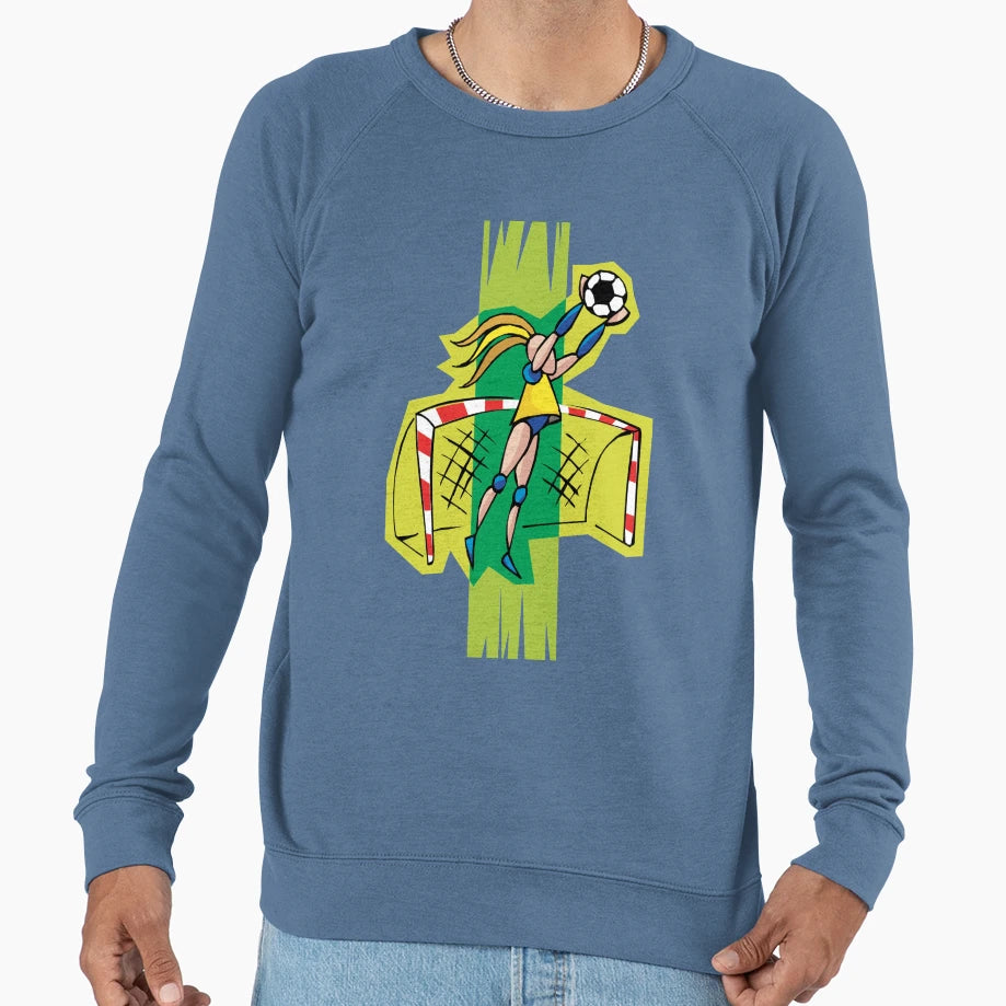 Soccer Sweatshirt - Aesthetic Graphic Men Women - T-Shirt, Sweatshirt, Hoodie