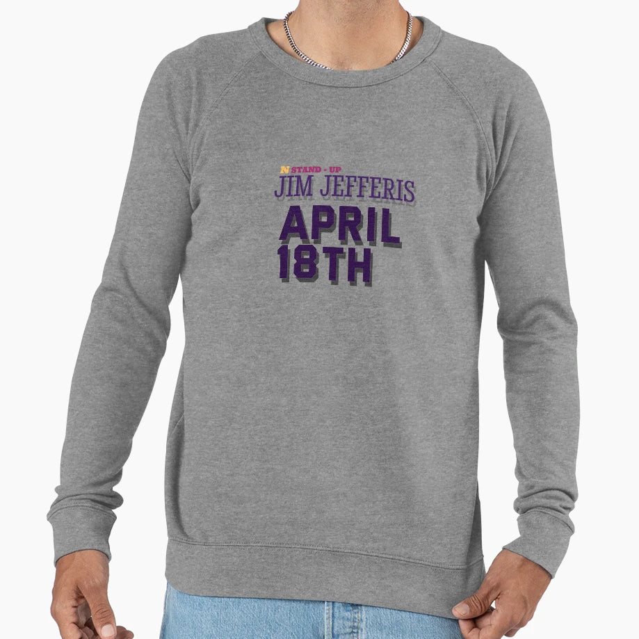 Jim Jefferies T-Shirt - Aesthetic Graphic Unisex - T-Shirt, Sweatshirt, Hoodie