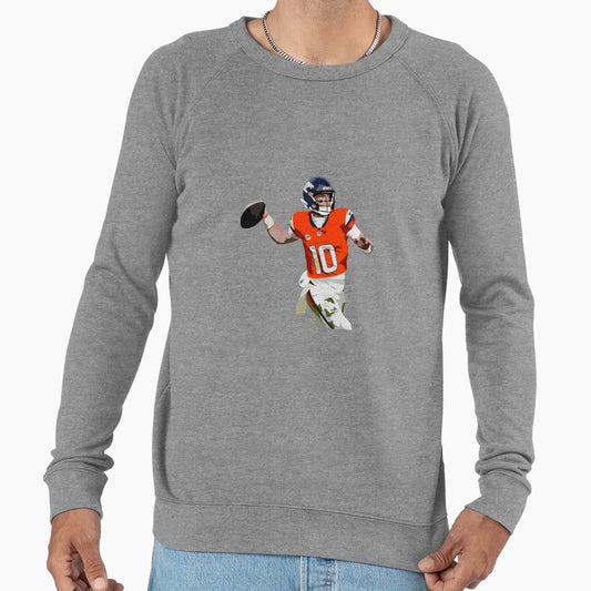 Bo Nix Sweatshirt - Minimalist Print Unisex - T-Shirt, Sweatshirt, Hoodie