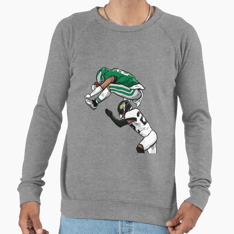 SB Backwards Jump Sweatshirt - Custom Art Print Unisex - T-Shirt, Sweatshirt, Hoodie