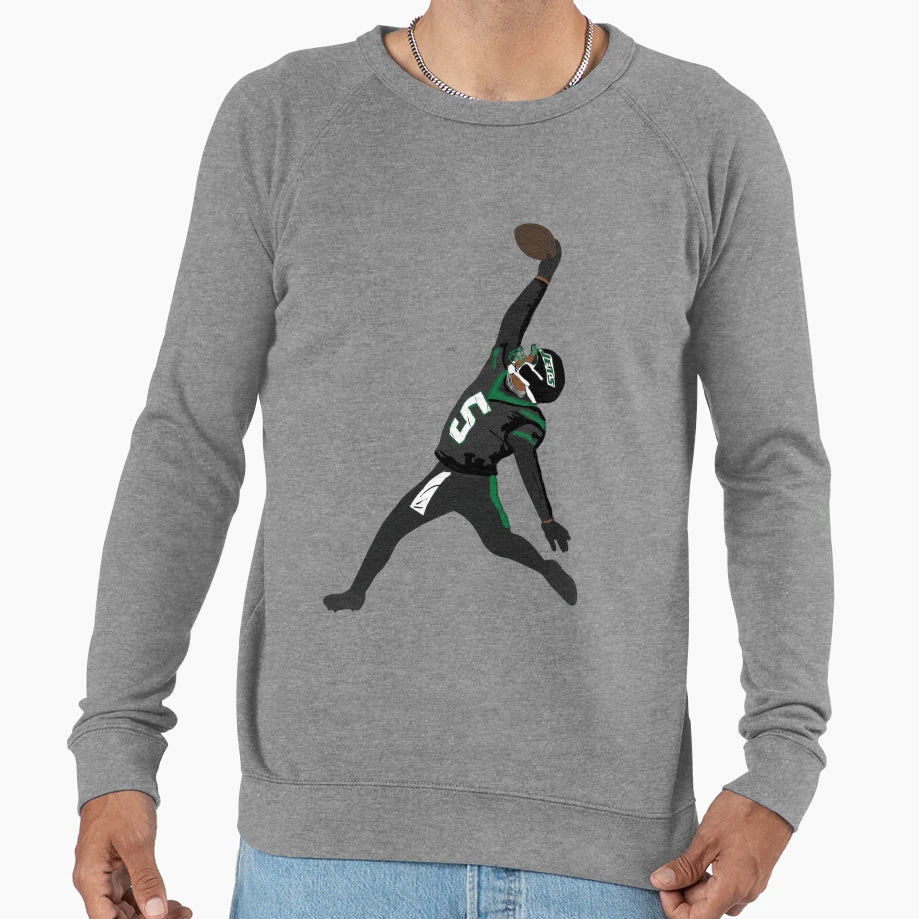 Garrett Wilson Catch Sweatshirt - Fun Novelty Design for Adults - T-Shirt, Sweatshirt, Hoodie