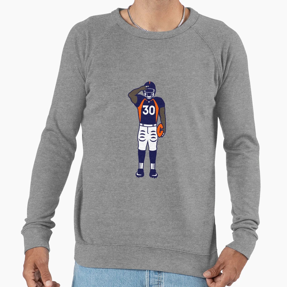 Mile High Salute Full Color Sweatshirt - Graphic Print Men Women - T-Shirt, Sweatshirt, Hoodie
