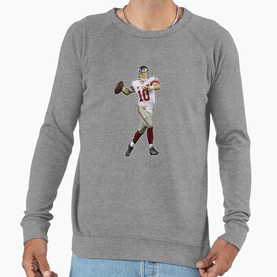 Eli Manning 10 Legendary Passes Sweatshirt - Casual Everyday Wear Men Women - T-Shirt, Sweatshirt, Hoodie