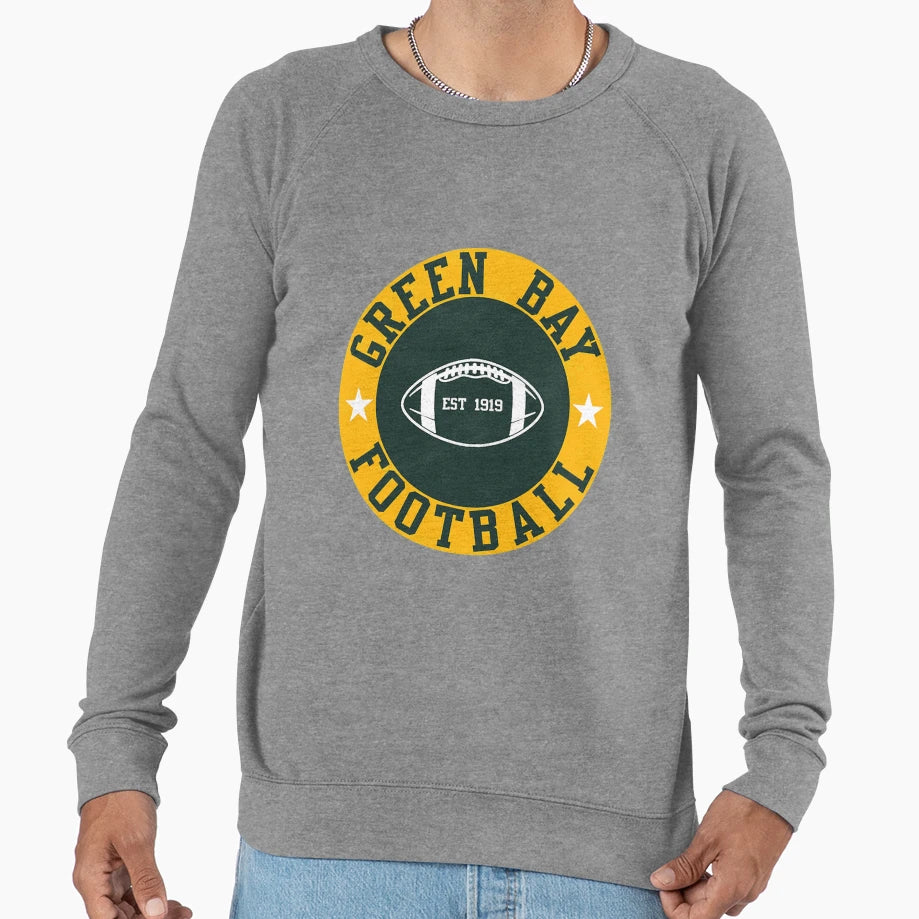 Green Bay Football Sweatshirt - Trendy Graphic Unisex - T-Shirt, Sweatshirt, Hoodie